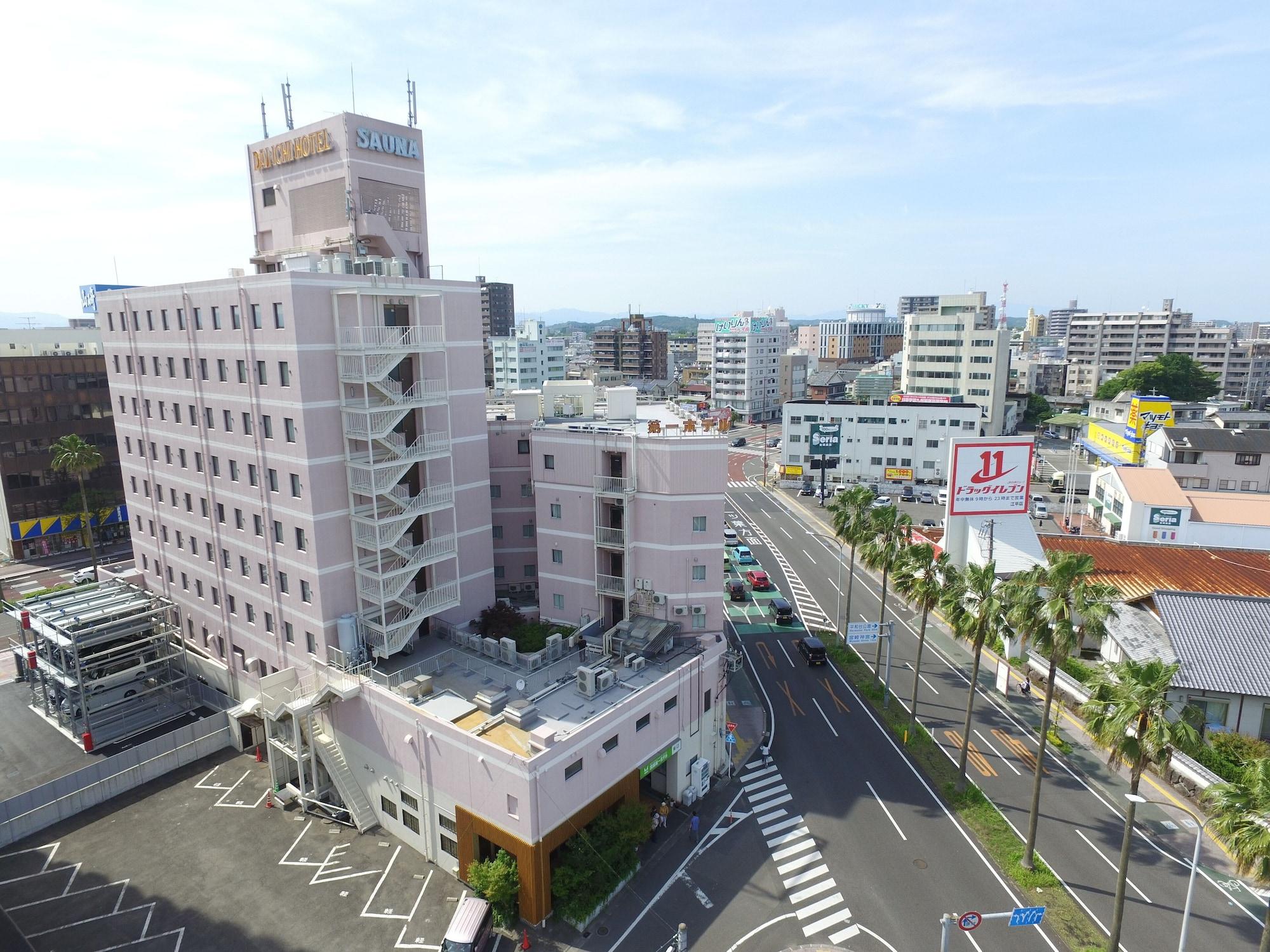 Miyazaki Daiichi Hotel Exterior foto